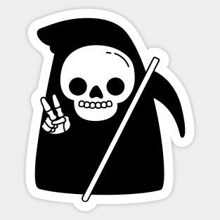 Cute grim reaper Sticker